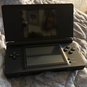 Nintendo Black Handheld Console Dual Screens